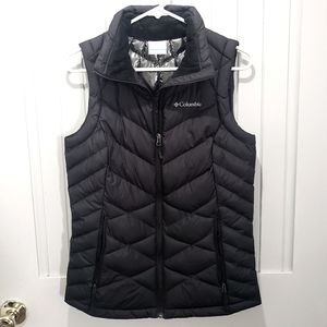 Columbia black omni-heat Vest